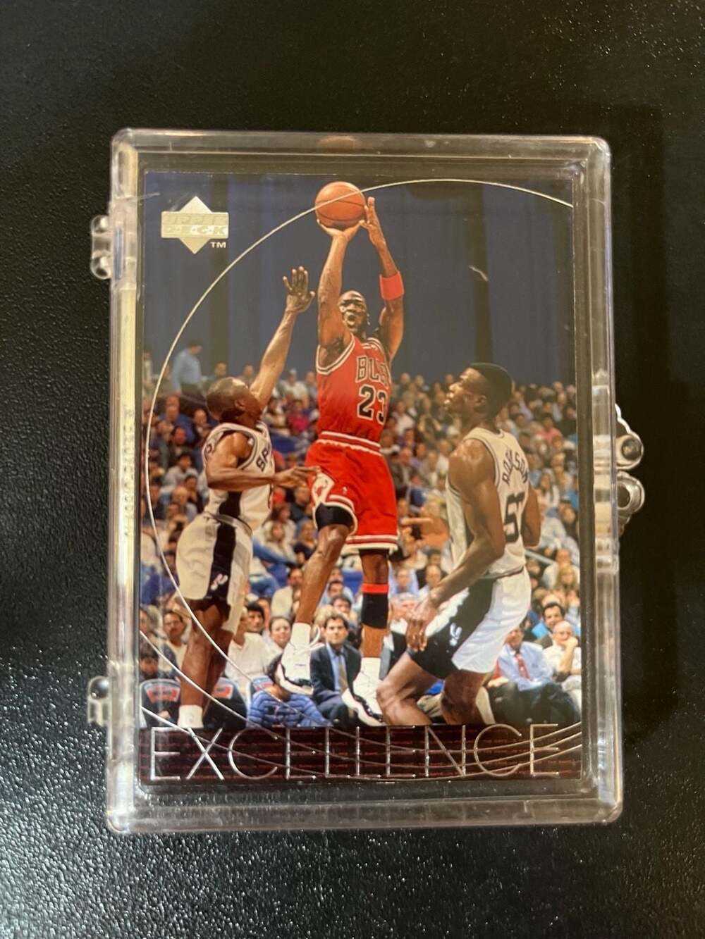 1994 Upper Deck Michael Jordan Rare Air Excellence Insert Card